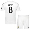 Conjunto (Camiseta+Pantalón Corto) Real Madrid Kroos 8 Primera Equipación 2024-25 - Niño